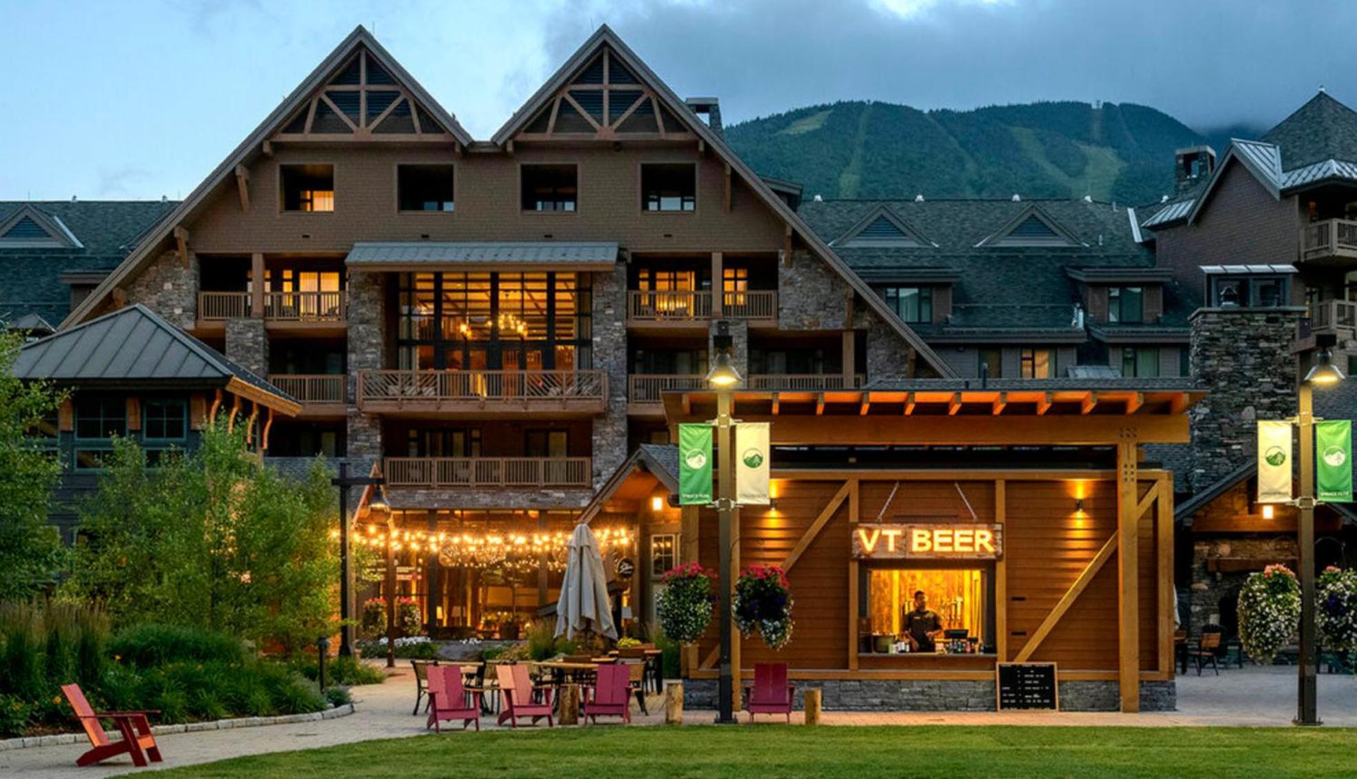 1125 Lodge At Spruce Peak Ski In Ski In Ski Out King Studio Stowe Esterno foto